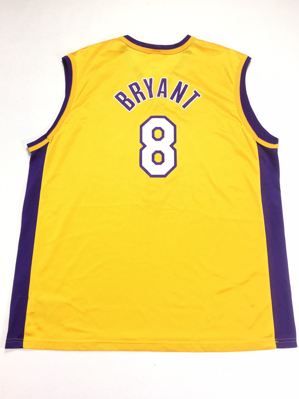 yellow 8 kobe jersey