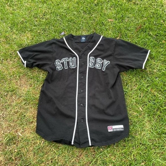 Rare Stussy Baseball Jersey Streetwear Hype Drip Medium Etsy