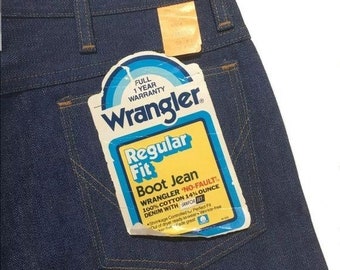 NWT 70s Vintage Deadstock Wrangler Bootcut Jeans