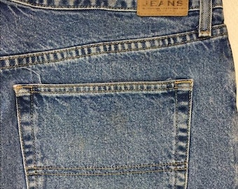 90s Tommy Hilfiger Medium Wash Denim Baggy Jeans