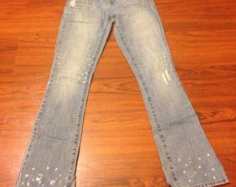 Y2K Vintage Guess Jeans “Malibu” Low Rise Jeans Boot Cut Jeans Size 26
