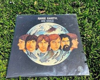 Rare Earth One World RS520 Album Record Vinyl