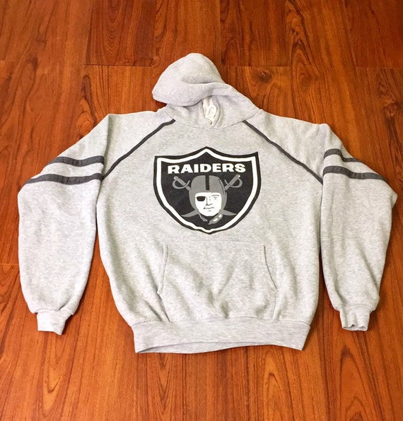 80s Vintage Los Angeles Raiders Grey 