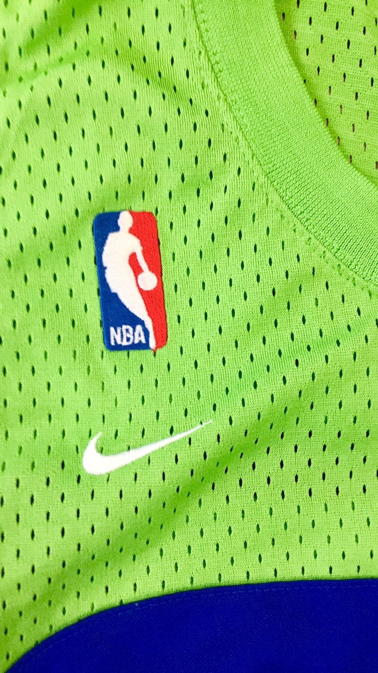 Vintage Nike Atlanta Hawks #3 Shareef Abdur-Rahim Mens XXL NBA Jersey Green