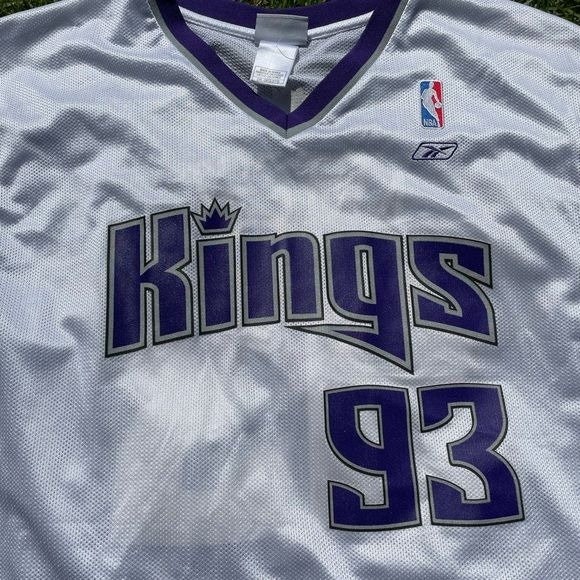 2006 SACRAMENTO KINGS ARTEST #93 REEBOK JERSEY (AWAY) L - Classic