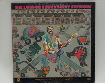 Chuck Berry - The London Sessions, 33 RPM 12" Vintage Vinyl Record Album LP, Vinyl Records Sale, Chuck Berry Vinyl Record Album LP, Rock