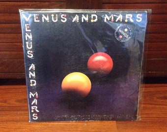 Wings - Venus and Mars Vinyl Record, Paul McCartney Vinyl Record, Vinyl Records Sale, Record Albums, Vinyl Lp, Lp Records, 33 RPM Record