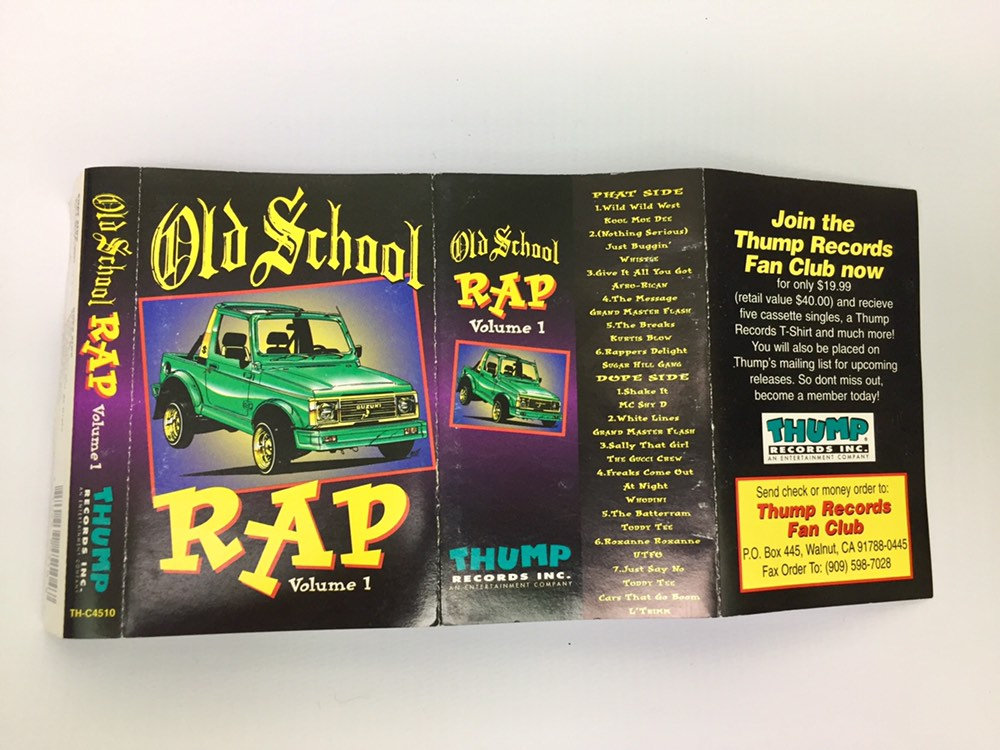 Old School Rap Volume 3 - buy now from Thump Records