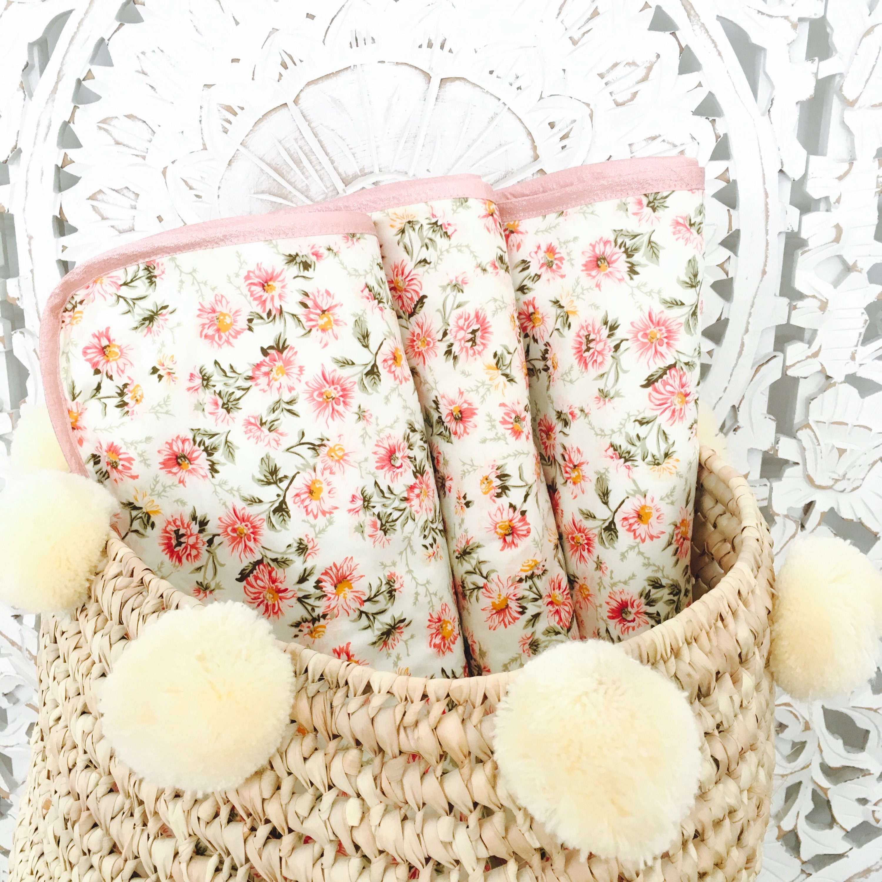 Couverture Bébé Flower Bomb