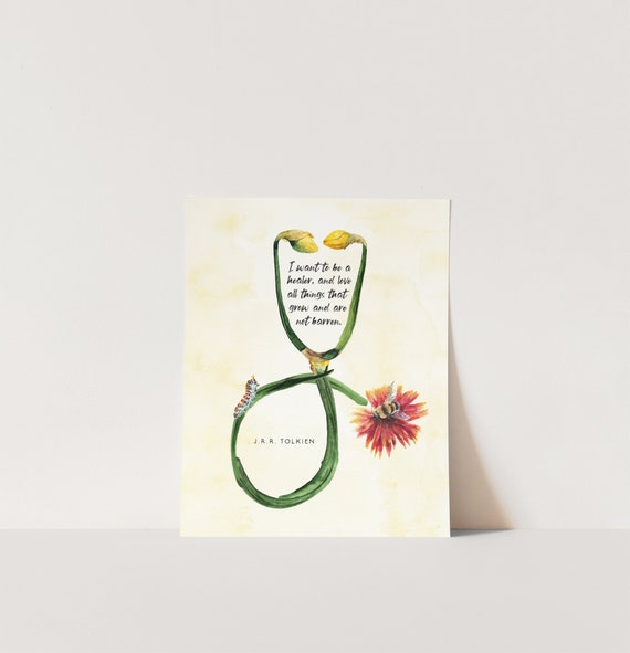 Infirmiere Citations Imprimer Cadeau De Citation Medicale Pour Etsy Canada