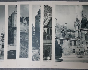 6 PHOTOENGRAVINGS representative of civil architecture in the Gothic period. n5