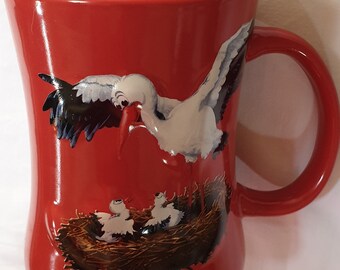 Decorated ceramic MUG