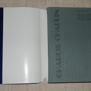 CHARLIE CHAPLIN por autor A. KOUKARKIN libro en ruso language.1986 libros raros imagen 2