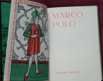 Marco POLO. Antonio Aniante. . book belge .VINTAGE