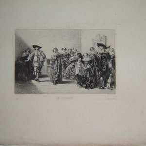 lithography. LITHOGRAPH "The current", Pieter CODDE