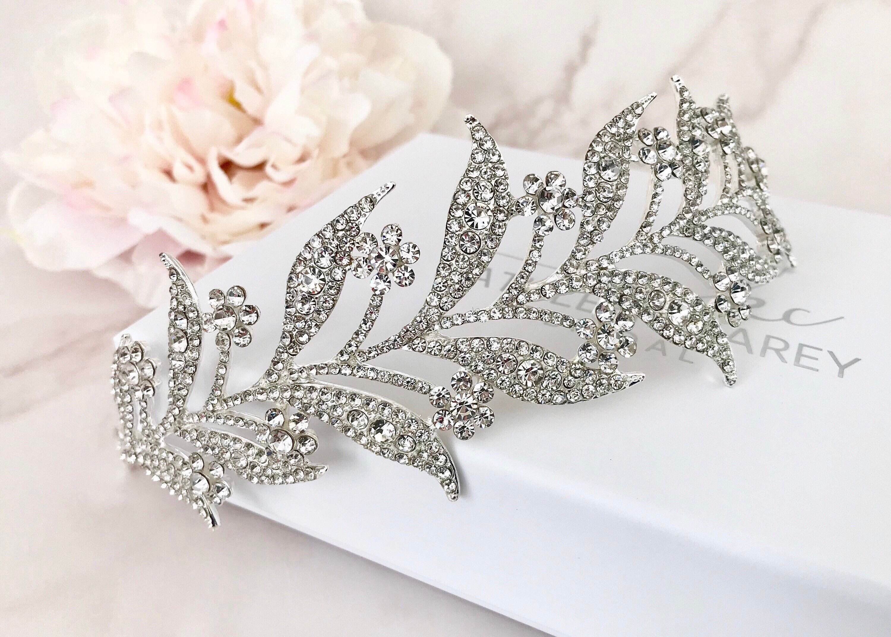 Bridal Tiara Downtown Abbey Lady Mary 1920s Style Etsy