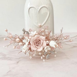 Blush hair piece discount