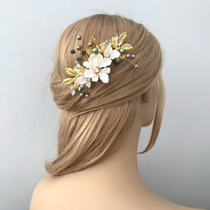headpiece sage comb