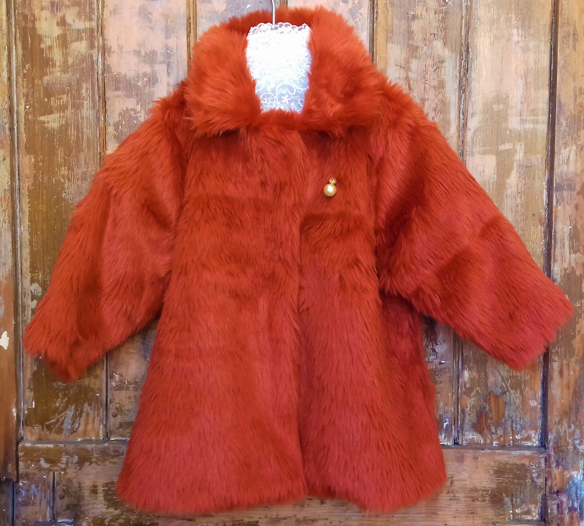 Diamond Widgeon Little Girls' Faux Fur Jacket Toddler/Kid 