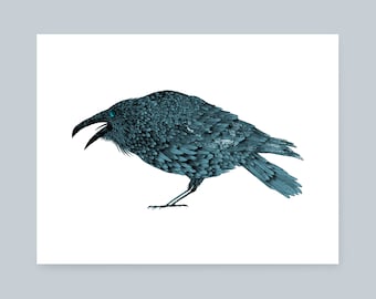 Corvo - Stampa giclée