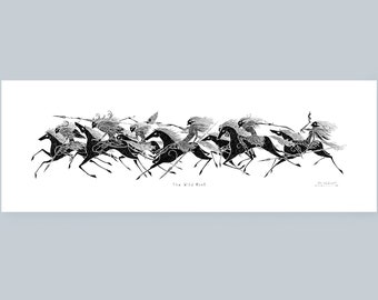 The Wild Hunt - Giclée print