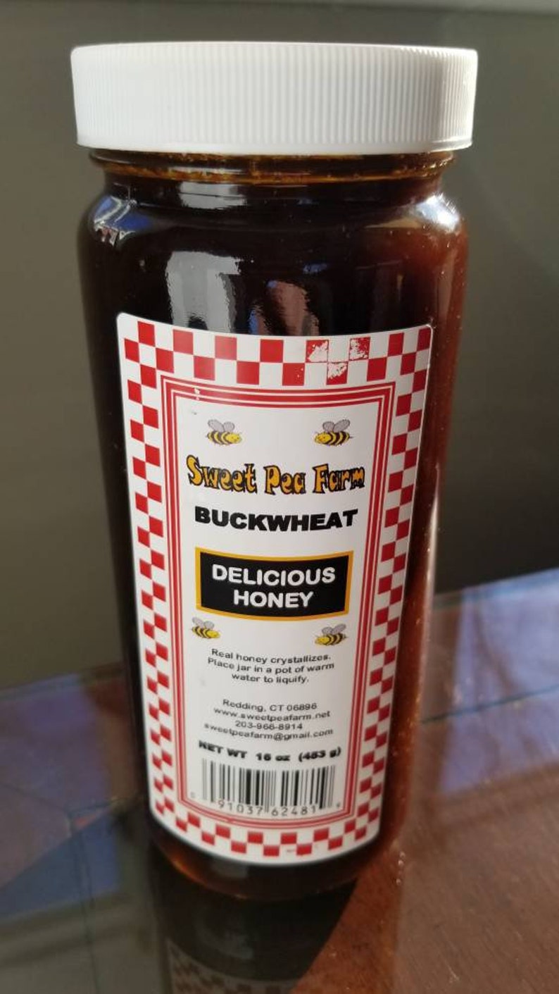 Buckwheat Honey 12 Oz 1lb Etsy
