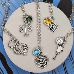 9-1-1 Lone Star Character Inspired Mini Jewel & Charm Necklaces - All Main Cast - TK, Carlos, Grace, Judd, Owen, Marjan, Paul, Mateo, Tommy