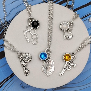 Final Fantasy XV Inspired Mini Jewel & Charm Necklaces - Noctis, Prompto, Ignis, Gladio, Luna