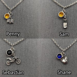 Stardew Valley Bachelor & Bachelorettes Inspired Mini Jewel and Charm Necklaces - All Romance Options image 4