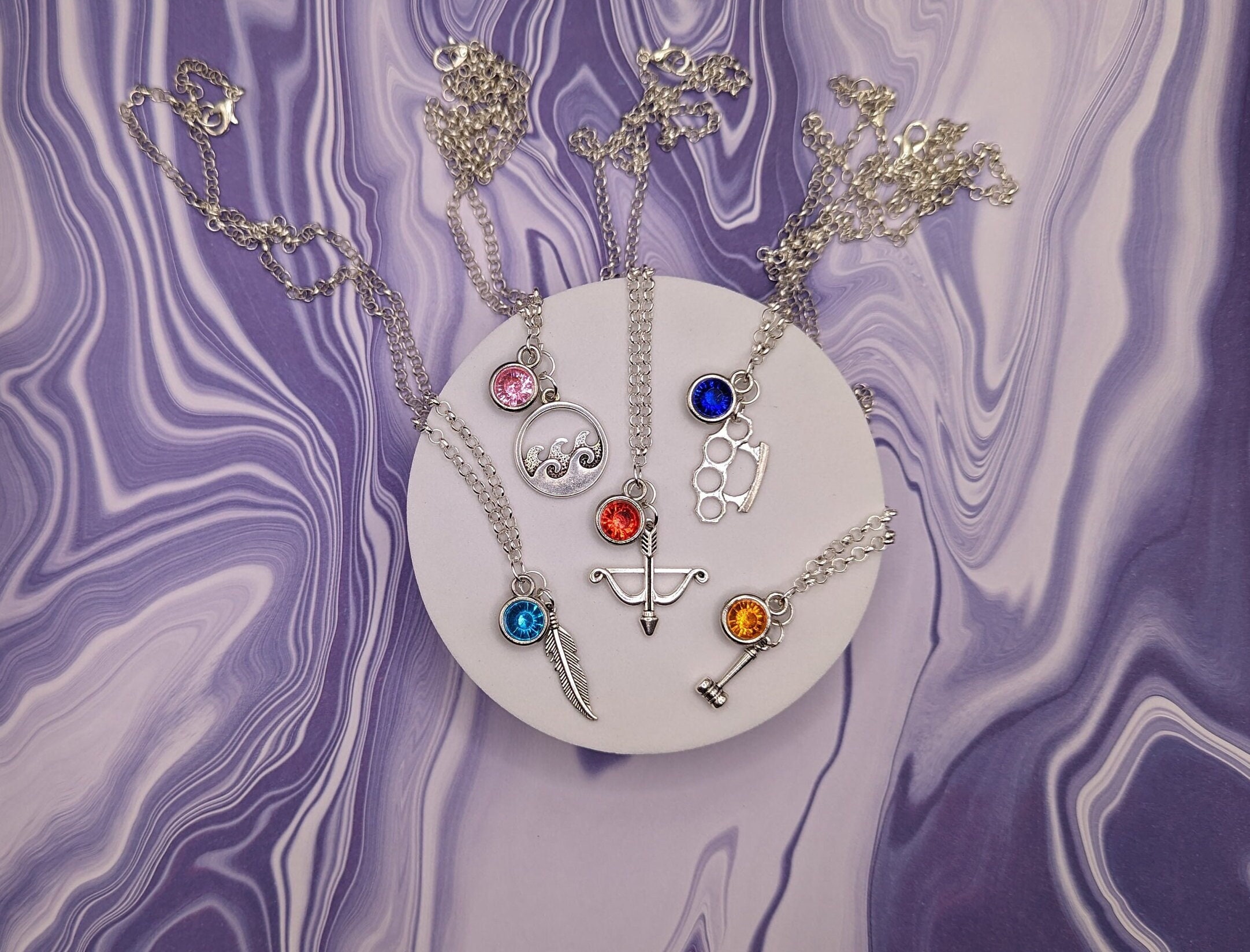 Horizon Zero Dawn/Forbidden West Character Inspired Mini Jewel and Charm Necklaces - Aloy, Beta, Erend, Kotallo,