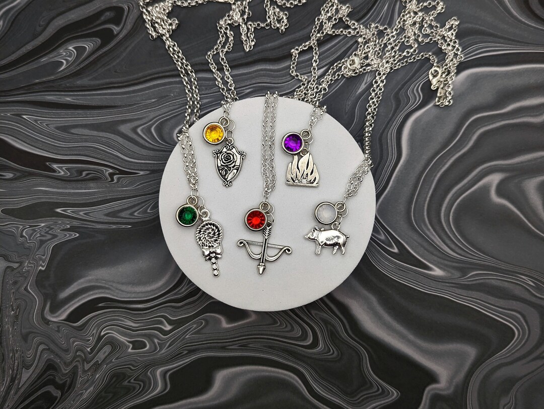 Dimension 20 Crown of Candy Inspired Mini Jewel & Charm Necklaces Liam