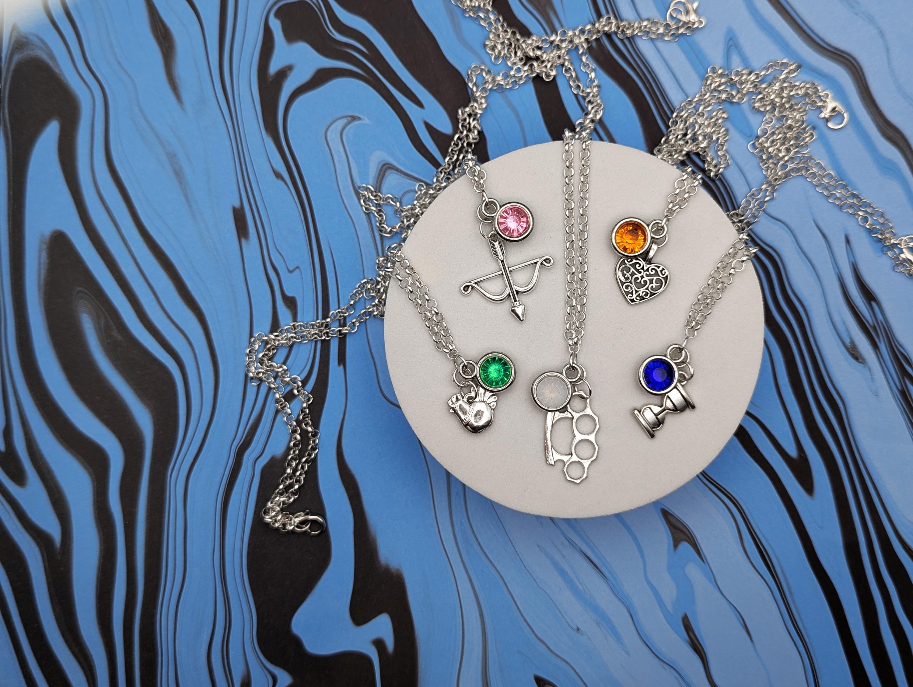 Final Fantasy Xiii Snow Necklace - Etsy