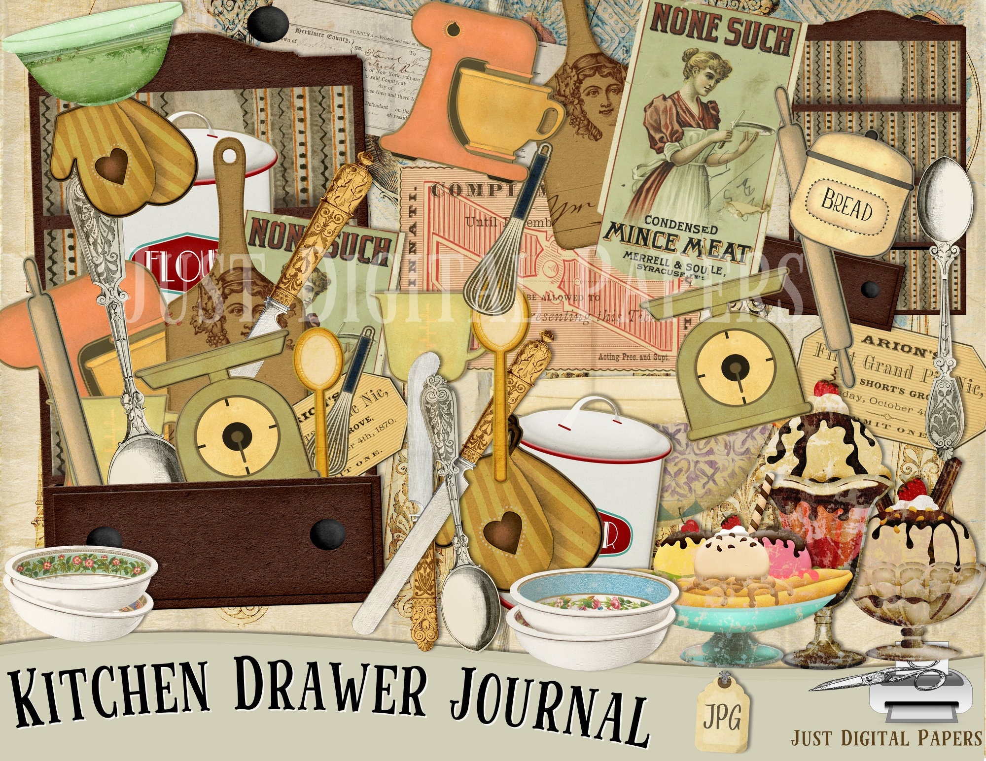 Journal In Drawer Kitchen Journal Ideas