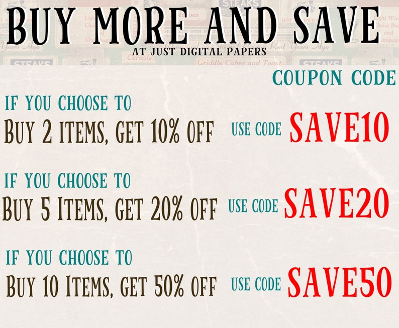 Ric Rac Journal Papers Printable Scrapbook Digital - Etsy