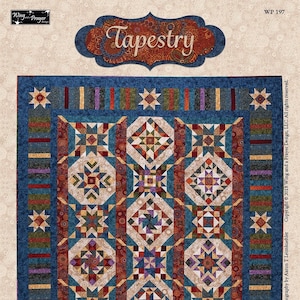 Tapestry Quilt Quilting Pattern From Wing And A Prayer Design BRAND NEW, Please See Description and Pictures For More Information!