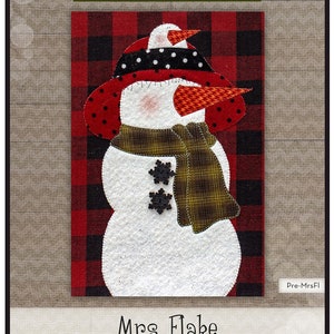 Mrs. Flake Applique Kit From The Whole Country Caboodle BRAND NEW, Please See Description and Pictures For More Information!
