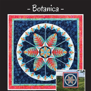 Botanica Quilt Quilting Pattern Foundation Paper Piecing From
