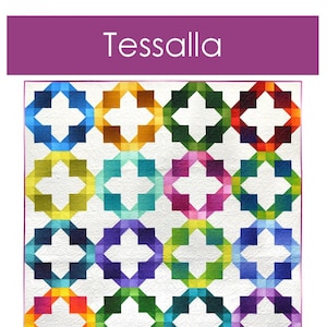 Tessalla Quilt Quilting Pattern, From Needle In A Hayes Stack BRAND NEW, Please See Description and Pictures For More Information!