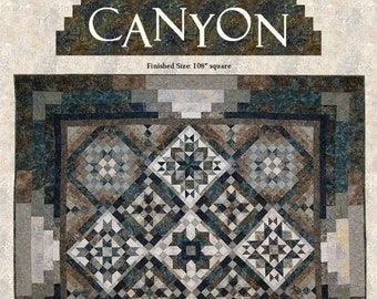 Canyon Quilt Quilting Pattern From Wing And A Prayer Design BRAND NEW, Please See Description and Pictures For More Information!