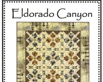 Eldorado Canyon Quilt Quilting Pattern From Whirligig Designs BRAND NEW, Please See Item Description and Pictures For More Info!