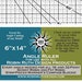 Robin's Angle Ruler 6 Inch X 14 Inch From - Etsy
