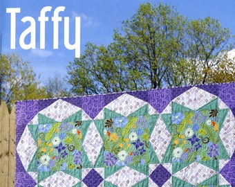 Taffy Quilt Pieced Quilting Pattern From Jaybird Quilts BRAND NEW, Please See Description and Pictures For More Information!