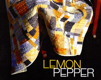 Lemon Pepper Quilt, A Quilting Pattern From Madison Cottage Design BRAND NEW, Please See Description and Pictures For More Information!