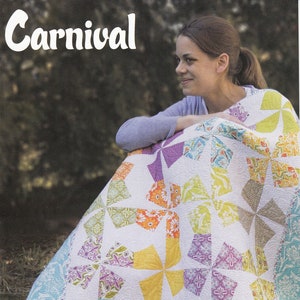 Carnival Pieced Quilt Quilting Pattern From Jaybird Quilts BRAND NEW ...