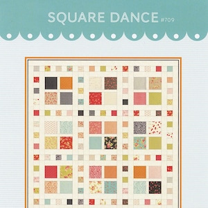 Square Dance Quilt Quilting Pattern From Gigi's Thimble BRAND NEW, Please See Item Description and Pictures For More Info!