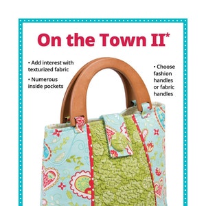 On the Town II Sewing and Crafting Pattern From ByAnnie BRAND NEW, Please See Description and Pictures For More Information!