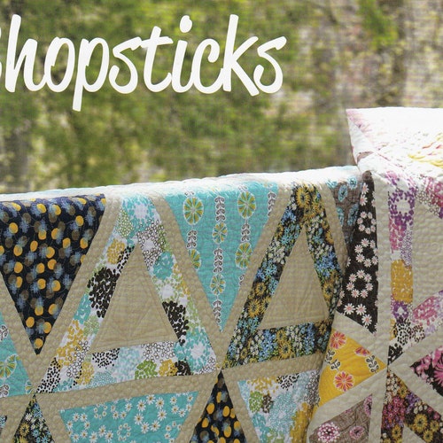 Chopsticks Quilt Pattern by Jaybird Quilts Etsy