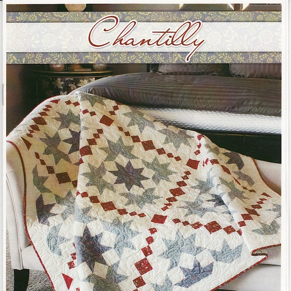 Chantilly Quilt Quilting Pattern, By Jocelyn Ueng, From It's Sew Emma NEW, Please See Description For More Information!