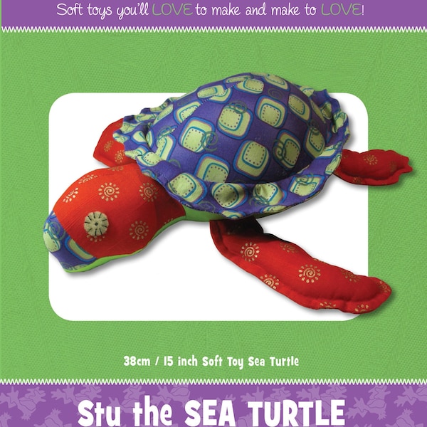 Stu Sea Turtle Sewing Pattern - Etsy