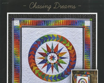 Chasing Dreams Quilt Pattern Foundation Paper Piecing From BeColourful NEW, Please See Description and Pictures For More Information!